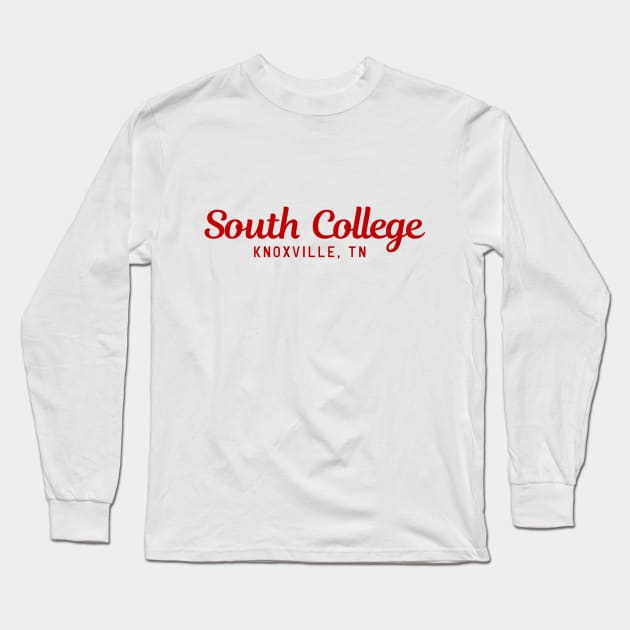 South College Knoxville Long Sleeve T-Shirt by sycamoreapparel